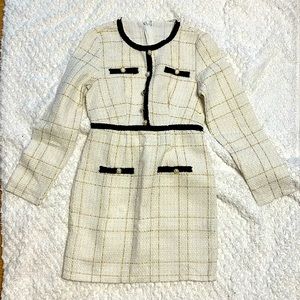 Shein womens tweed dress